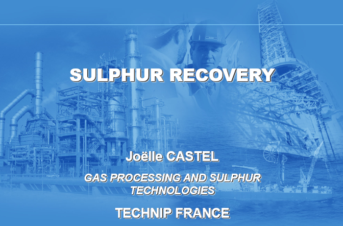 SULPHUR-RECOVERY